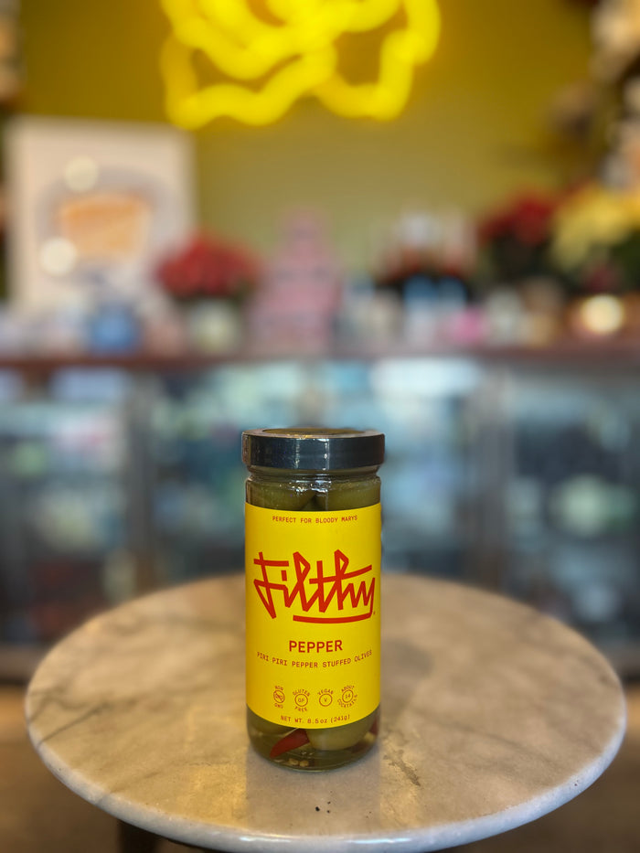 Filthy Pepper Olives