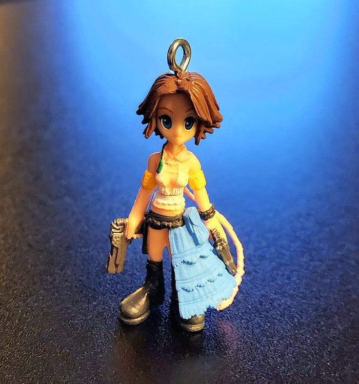 Final Fantasy Trading Arts Mini - Final Fantasy X-2 - Yuna Gunner Outfit Keychain Figure