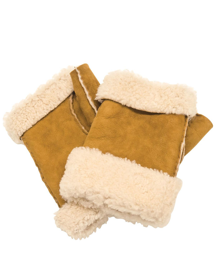Fingerless Lambskin Gloves - Image 2 - The Classic Boutique