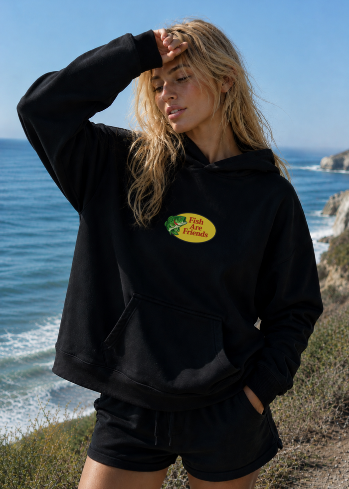 FISH ARE FRIENDS HOODIE