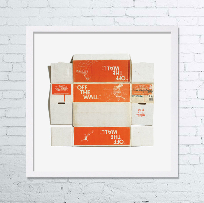 #FLYOFFTHEWALL commemorative box print ¬ vans off the wall (youth)