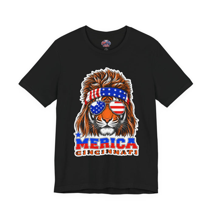 Freedom Mullet Tiger T-Shirt