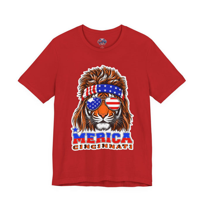 Freedom Mullet Tiger T-Shirt