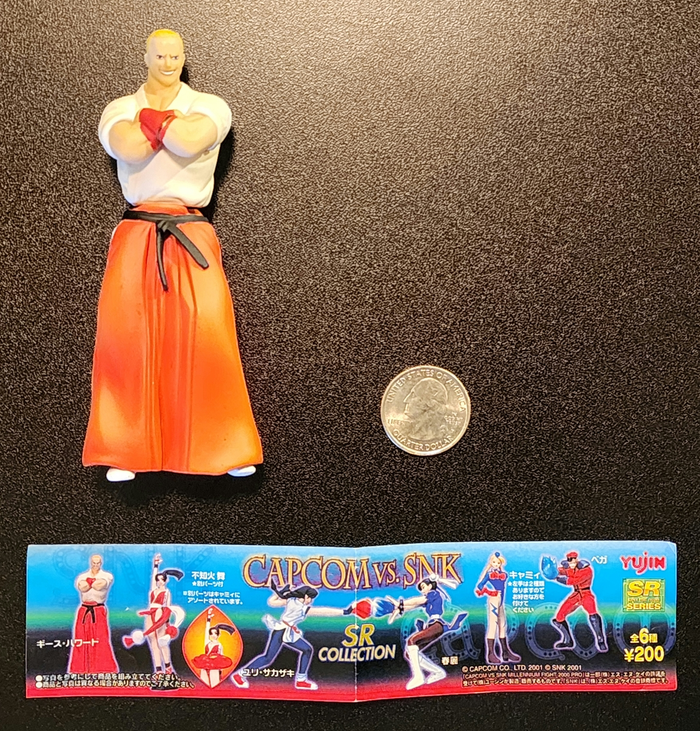 Geese Howard Capcom Vs. SNK SR Series Gashapon Figure