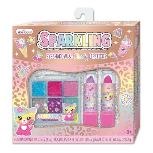 Girls Sparkling Eyeshadow - Hot Focus -