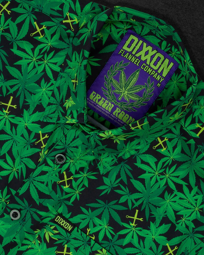 Green Room 10YR Short Sleeve - Dixxon Flannel Co.