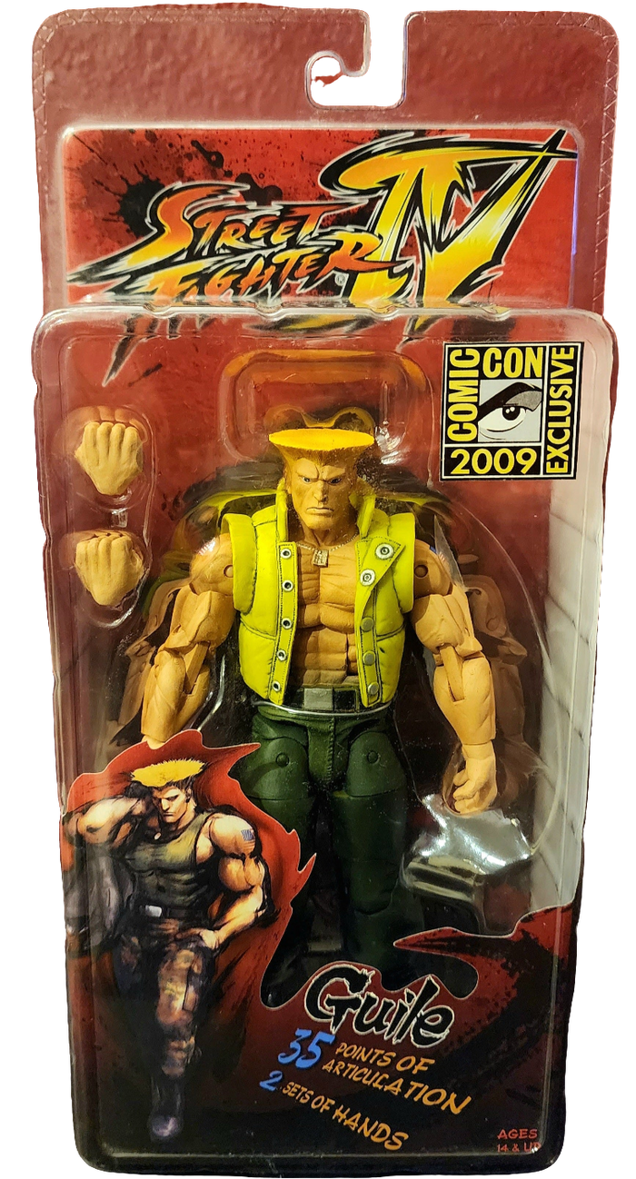 Guile NECA Action Figure (Charlie Costume Variant)