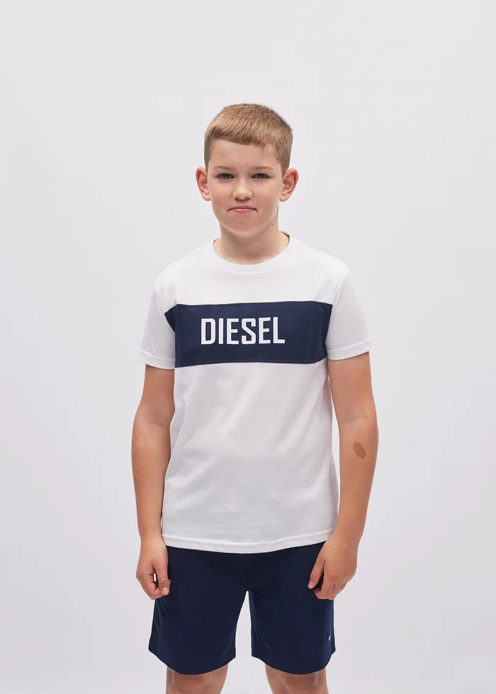 Heath Tee Navy / White