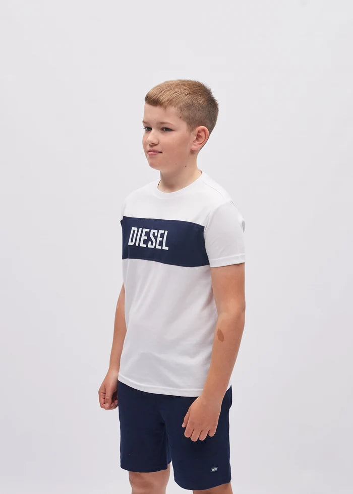 Heath Tee Navy / White