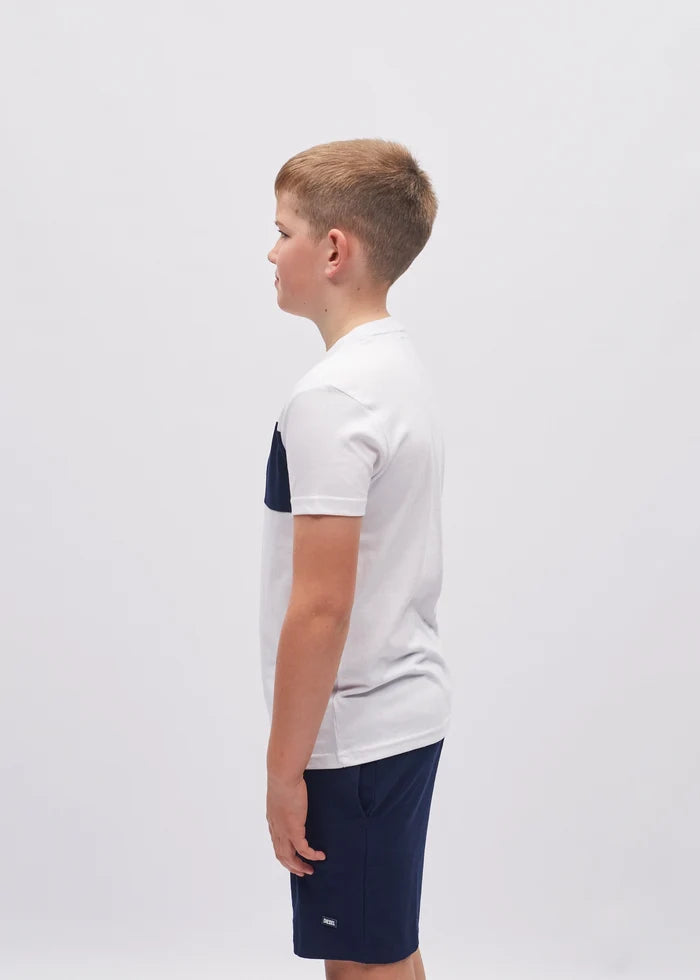 Heath Tee Navy / White