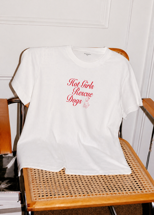 HOT GIRLS RESCUE DOGS TEE
