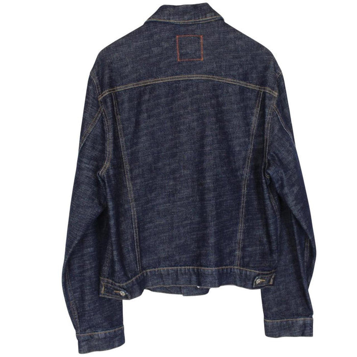 Hugo Boss Navy Blue Button Up Denim Jacket