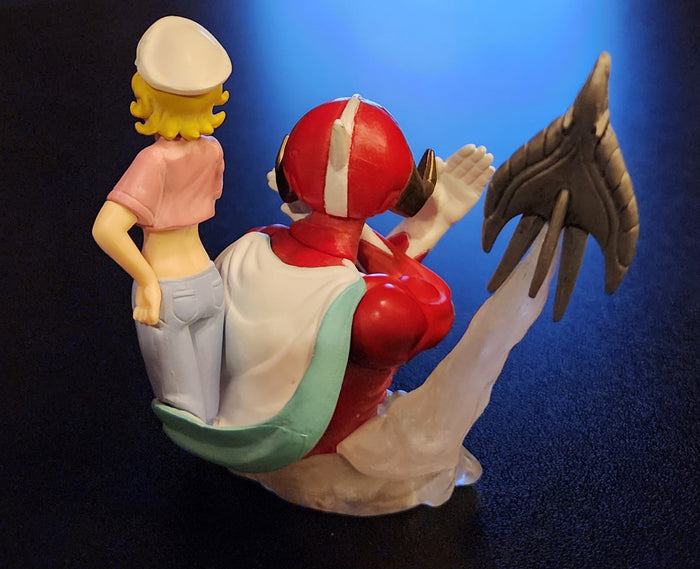 Hurricane Polymar Tatsunoko Mini Bust Bandai Figure
