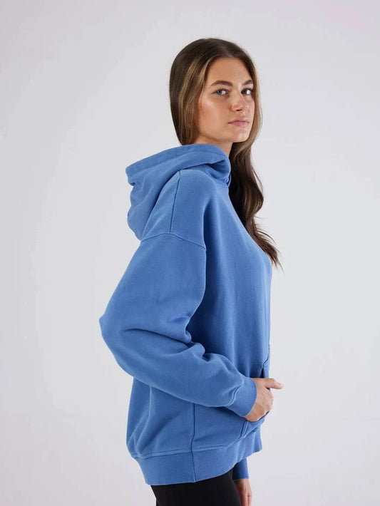 The Blue Positano Heavyweight Hoodie - Bascora
