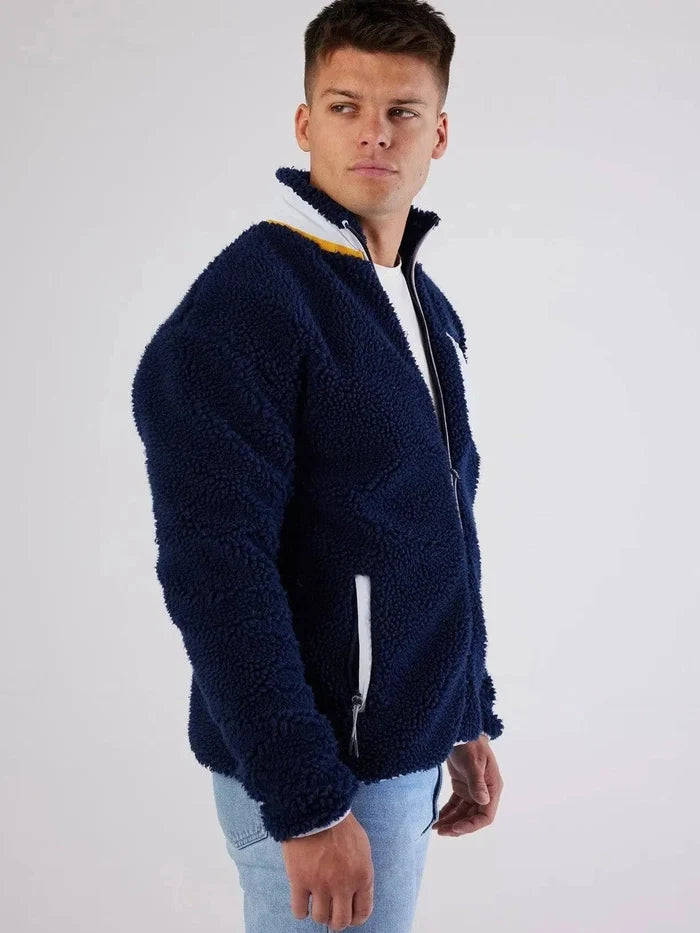 Sherpa Fleece – Dark Navy - Bascora