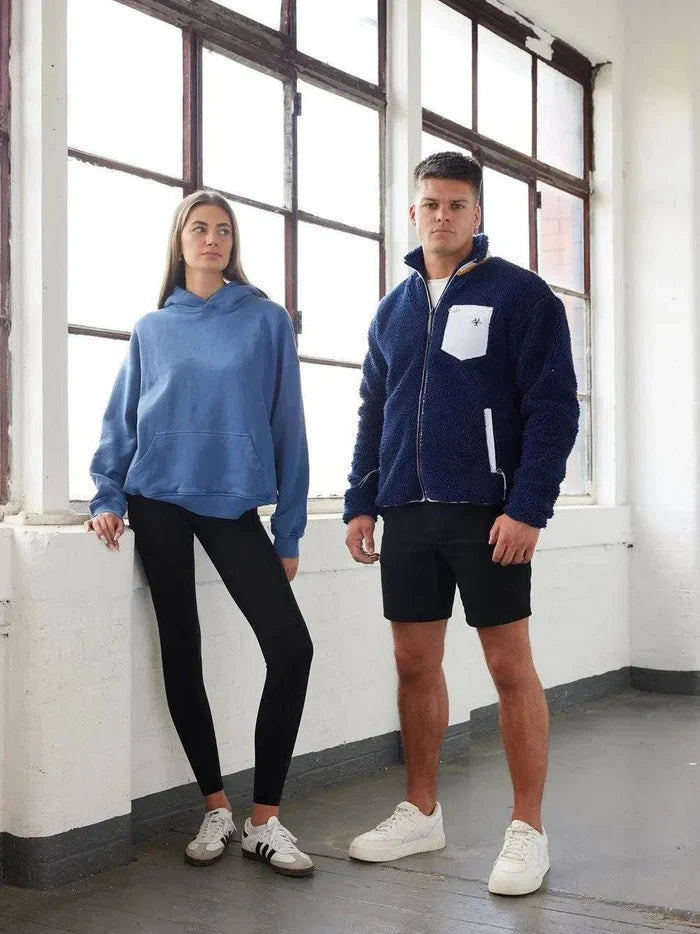 Sherpa Fleece – Dark Navy - Bascora