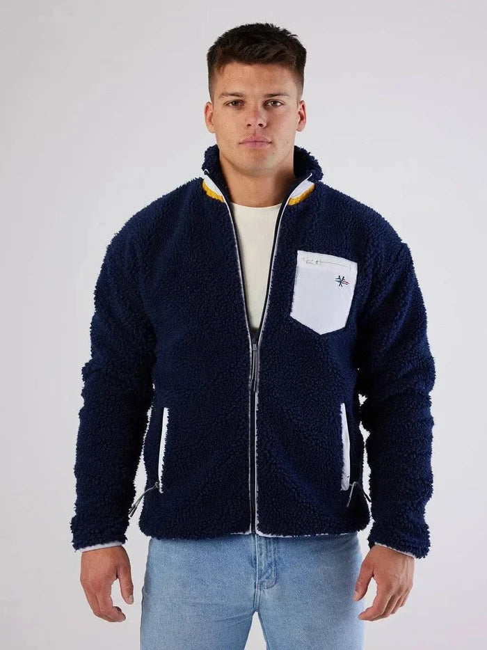 Sherpa Fleece – Dark Navy - Bascora
