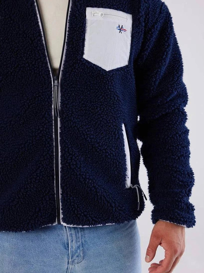 Sherpa Fleece – Dark Navy - Bascora