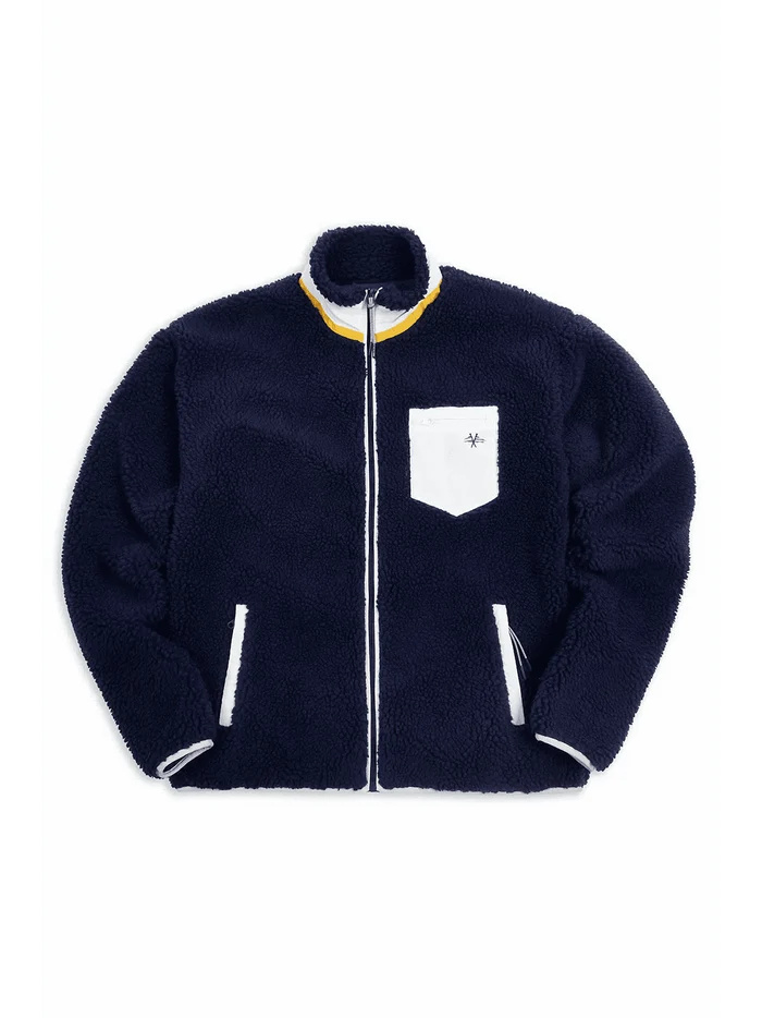 Sherpa Fleece – Dark Navy - Bascora