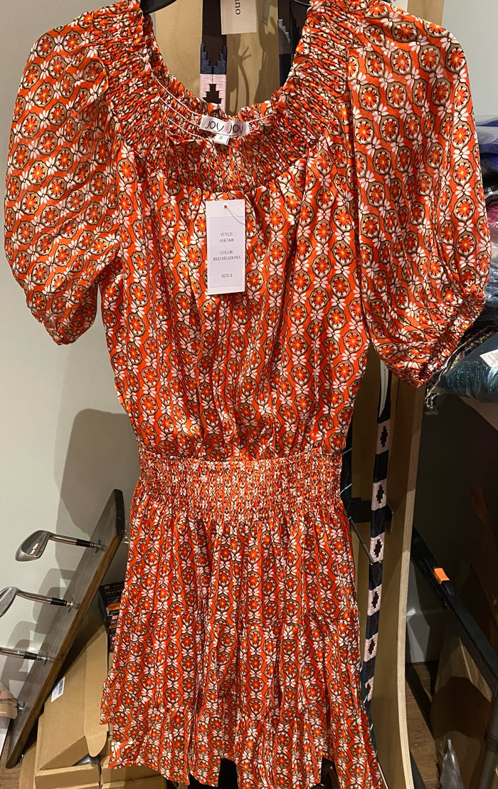 JoyJoy Off Shoulder Tiered Dress