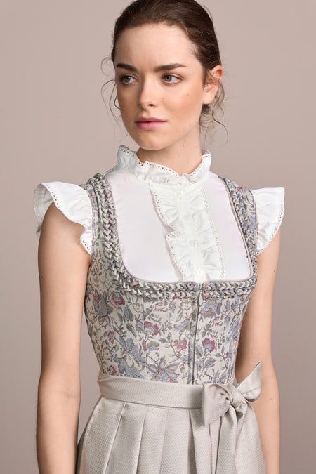 Julia Trentini Joana Dirndl, Beige — 70cm Long