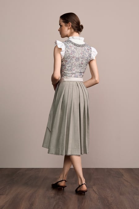 Julia Trentini Joana Dirndl, Beige — 70cm Long