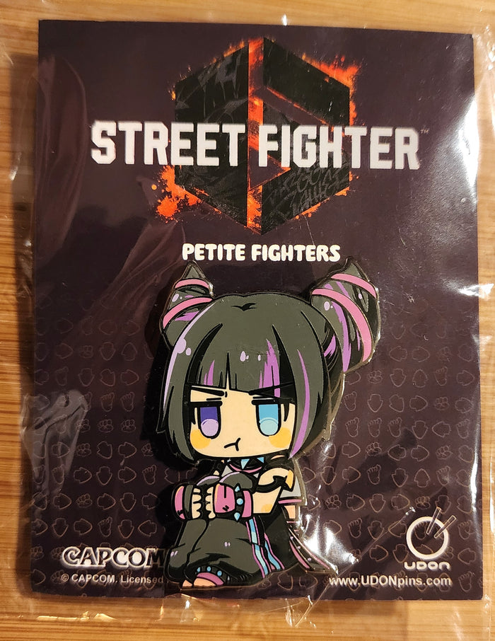 Juri Han Street Fighter 6 "Petite Fighters" Chibi Enamel Pin