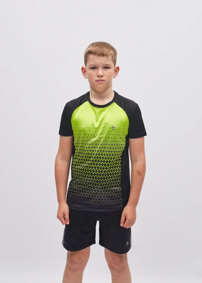 Kalo Tee lime / Black