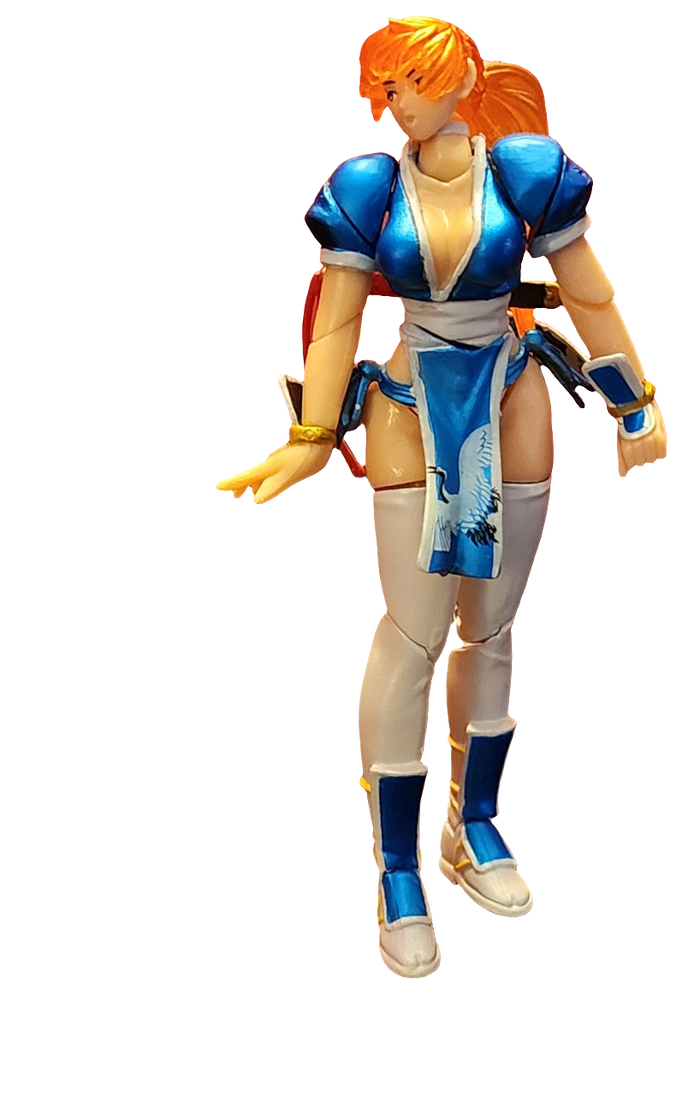Kasumi (Blue Outfit) Dead or Alive Kaiyodo KT Figure Collection DX