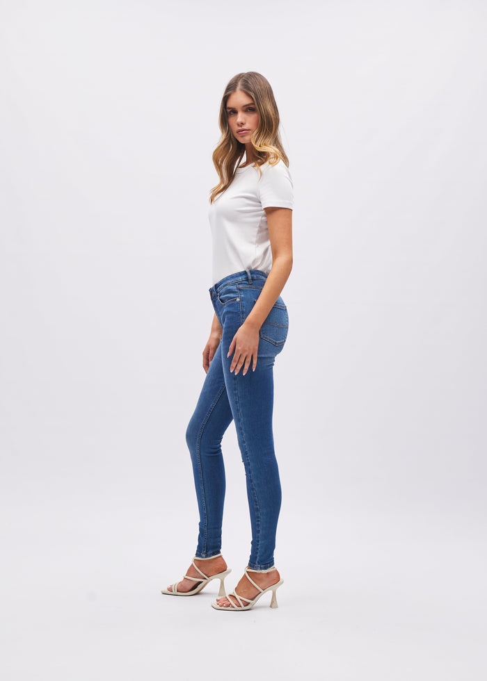 Kayla Mr Skinny Stone Blue