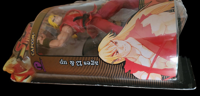 Ken Masters ReSaurus Street Fighter Round 1 Action Figure (Sealed)