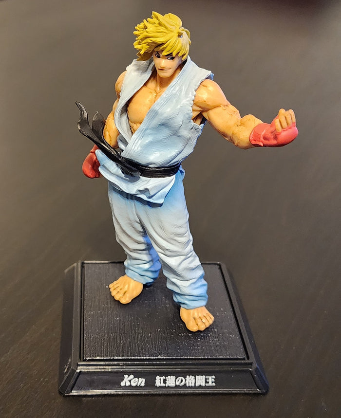 Ken Masters Street Fighter IV Statue Style Figure (2P Color Version)
