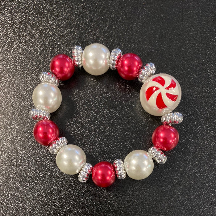 Kids Christmas Bracelet - Peppermint