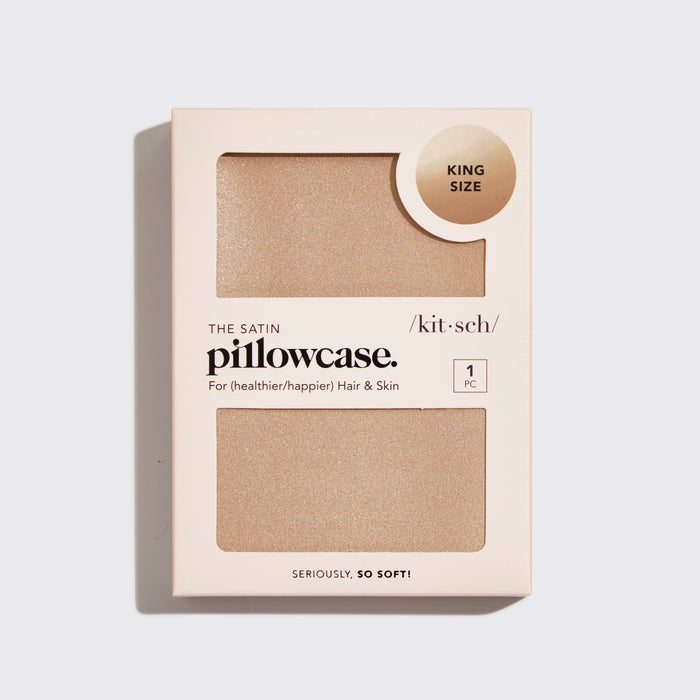 King Satin Pillowcase | Champagne