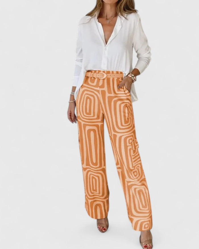 Kira | Elegant two-piece set (INCLUDES A FREE BELT)