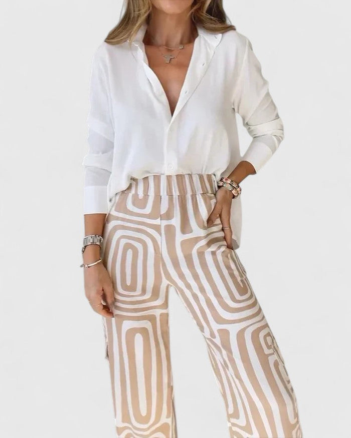 Kira | Elegant two-piece set (INCLUDES A FREE BELT)