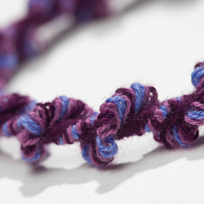 Kooshoo Plastic-Free Crochet Hair Ties - Purple Forest