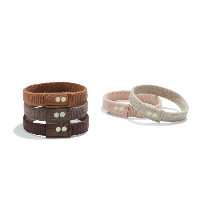 Kooshoo Plastic-Free Hair Ties - Earth Tints