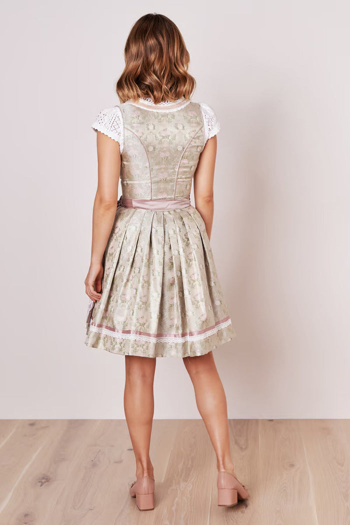 Kruger Juliane Mini Dirndl, Green — 50cm 2pc Set