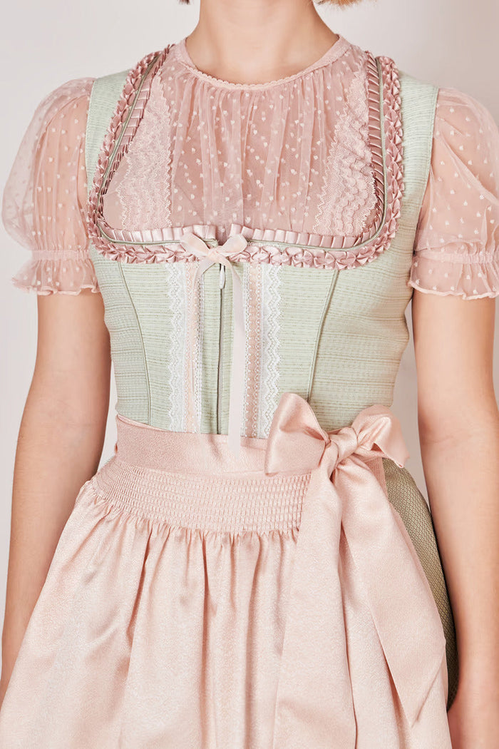 Kruger Rina Mini Dirndl, Mint — 50cm 2pc Set