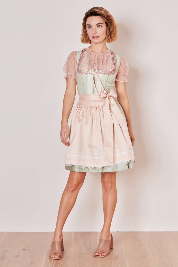 Kruger Rina Mini Dirndl, Mint — 50cm 2pc Set