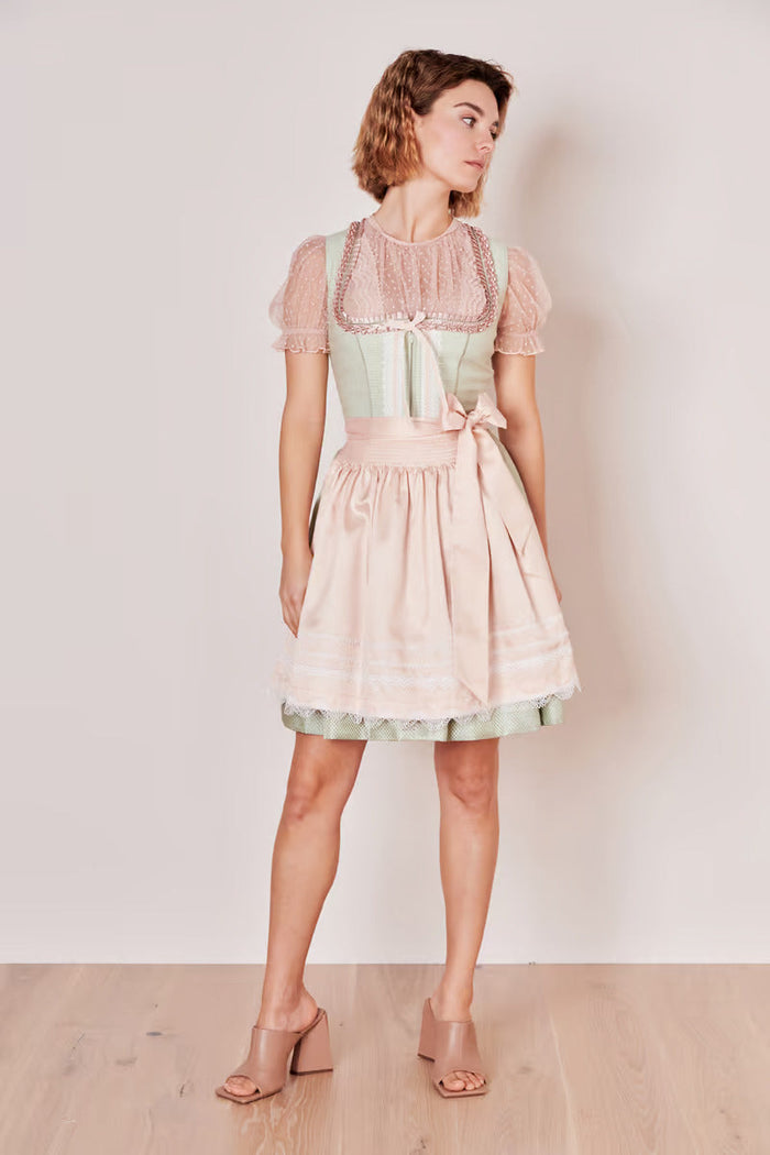 Kruger Rina Mini Dirndl, Mint — 50cm 2pc Set