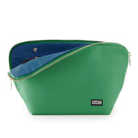 Kelly Green Fabric Light Navy interior