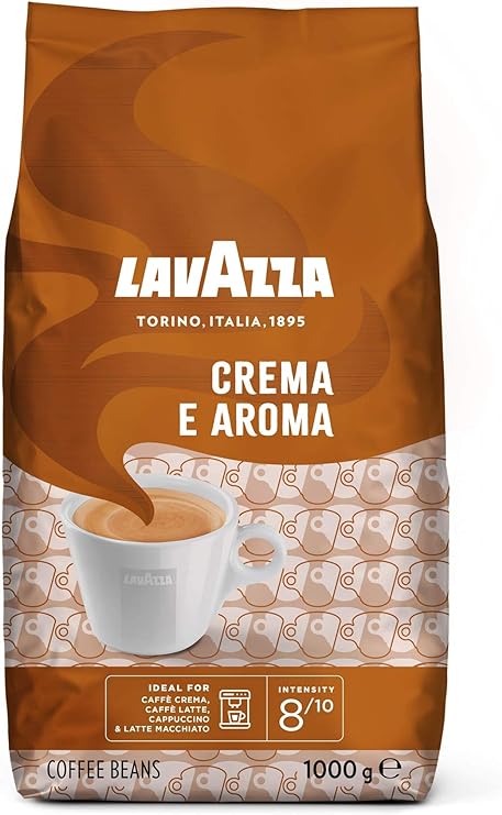 Lavazza Crema E Aroma Coffee Beans, Pack of 6, 6 x 1000g - Shoppers-kart.com