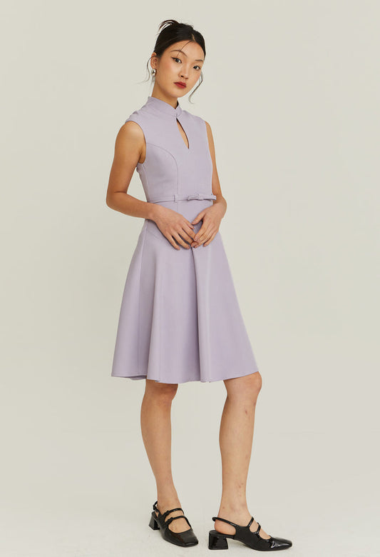 Lavender Dusk Mini Dress
