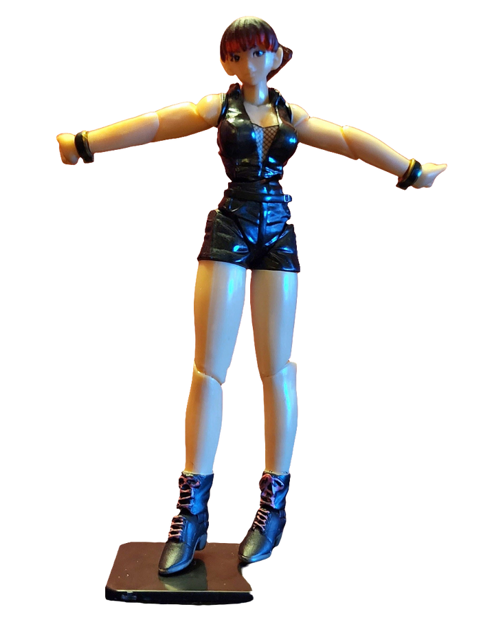 Lei Fang (Black Outfit) Dead or Alive Kaiyodo KT Figure Collection DX