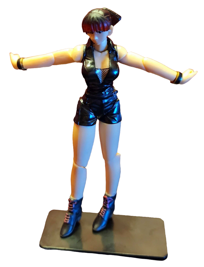 Lei Fang (Black Outfit) Dead or Alive Kaiyodo KT Figure Collection DX