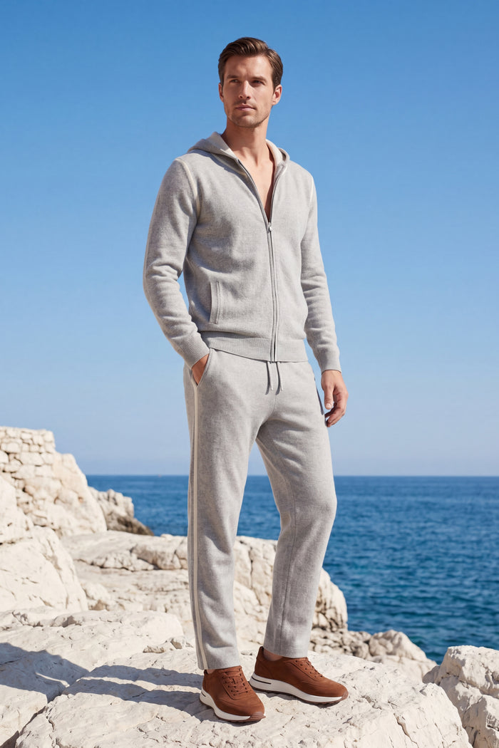 Leonis Cashmere Set Grey