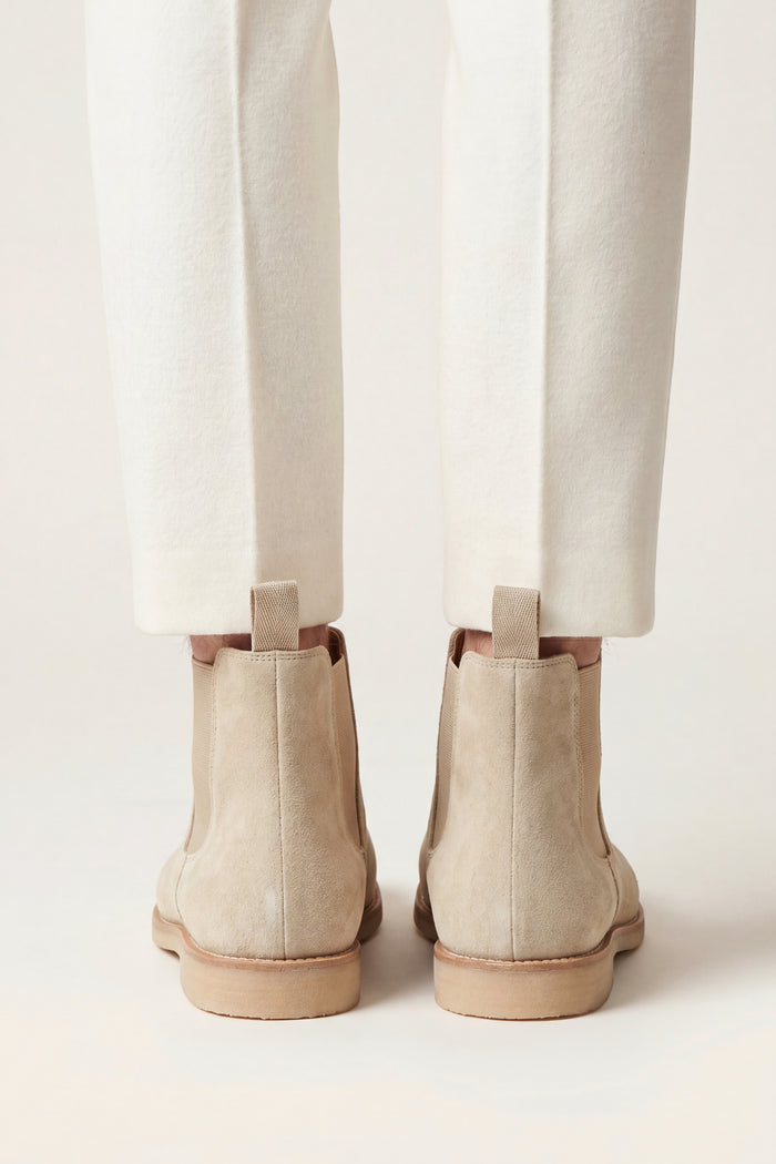 Lerano Chelsea Boots Beige