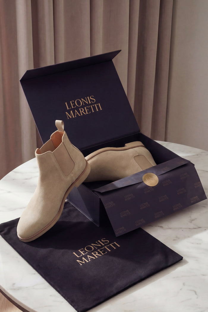 Lerano Chelsea Boots Beige